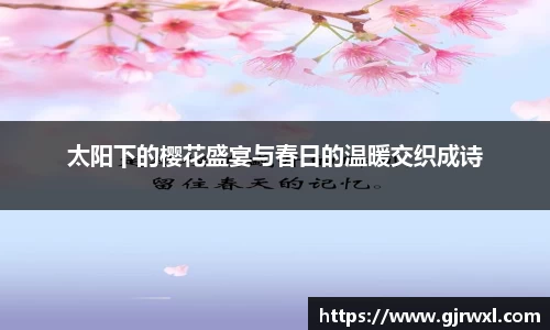 太阳下的樱花盛宴与春日的温暖交织成诗